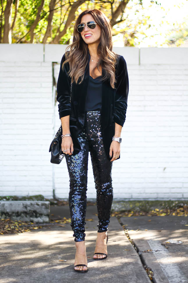 What To Wear With Sequin Leggings? – solowomen