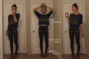 How To Wear High Waisted Leggings?