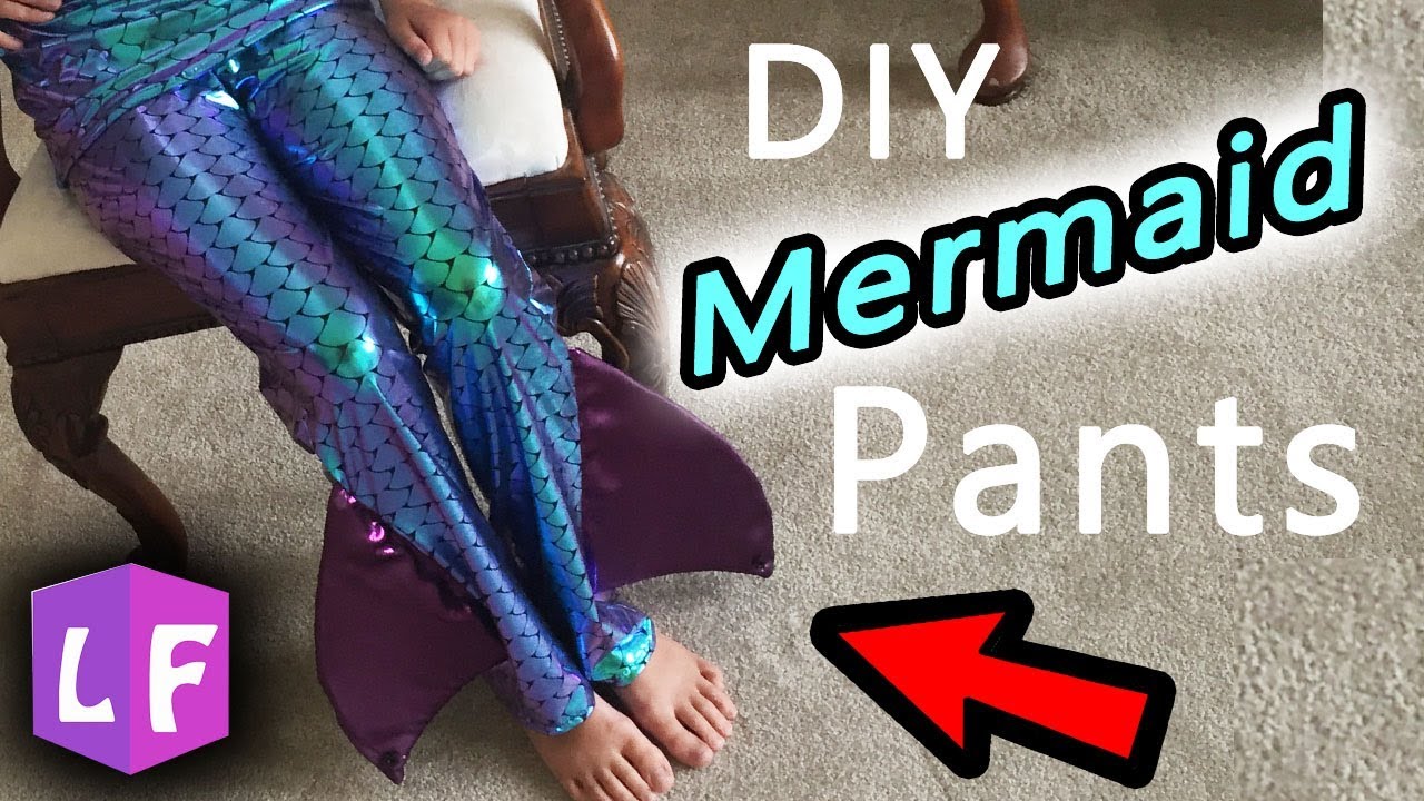 How To Make A Mermaid Tail Out Of Leggings?