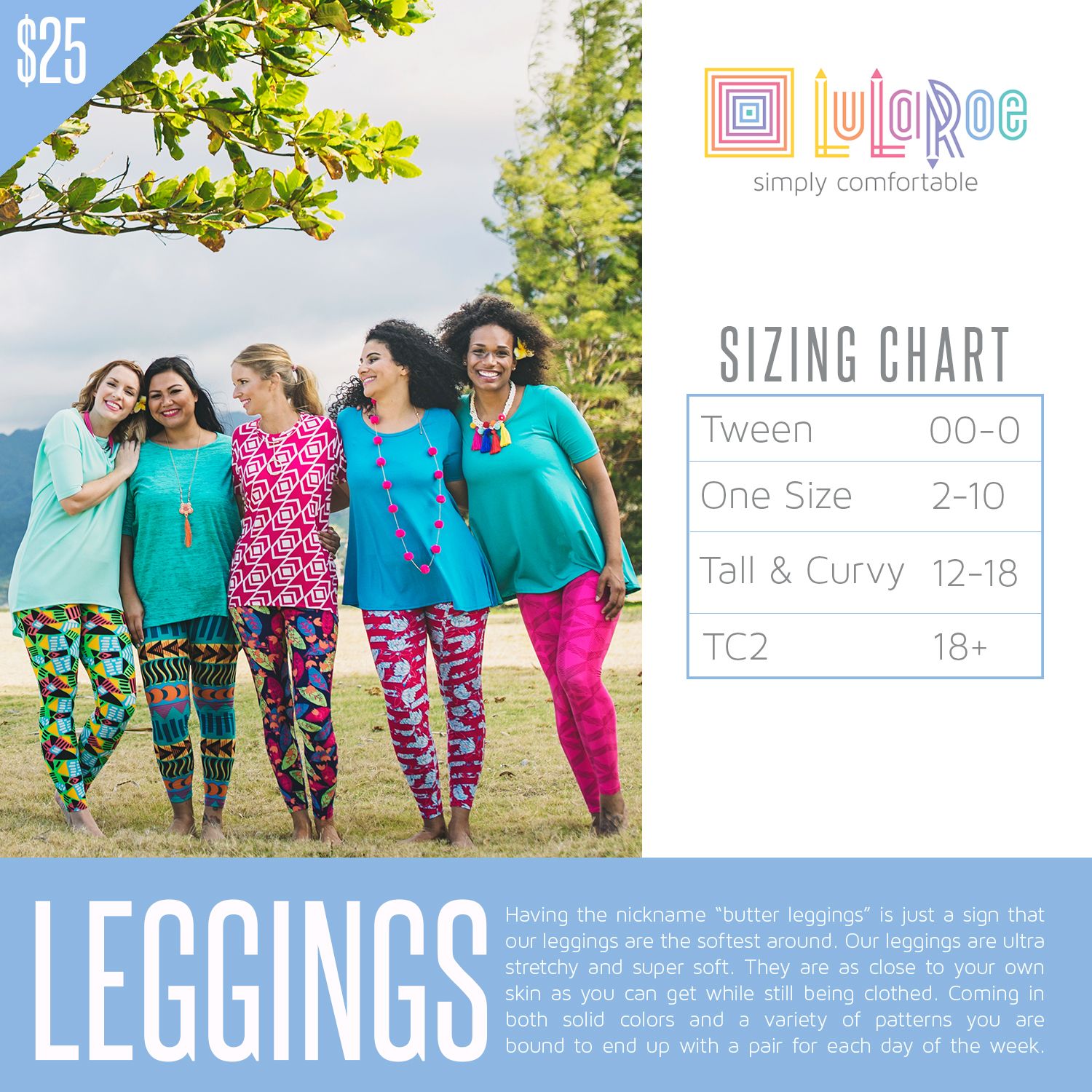 What Size Are Os Lularoe Leggings?