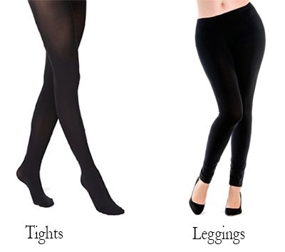 What Is The Difference Between Tights And Leggings?