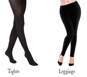 Are Tights And Leggings The Same?