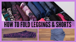 How To Fold Leggings For Drawers?