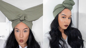 How To Use Leggings As A Head Wrap?