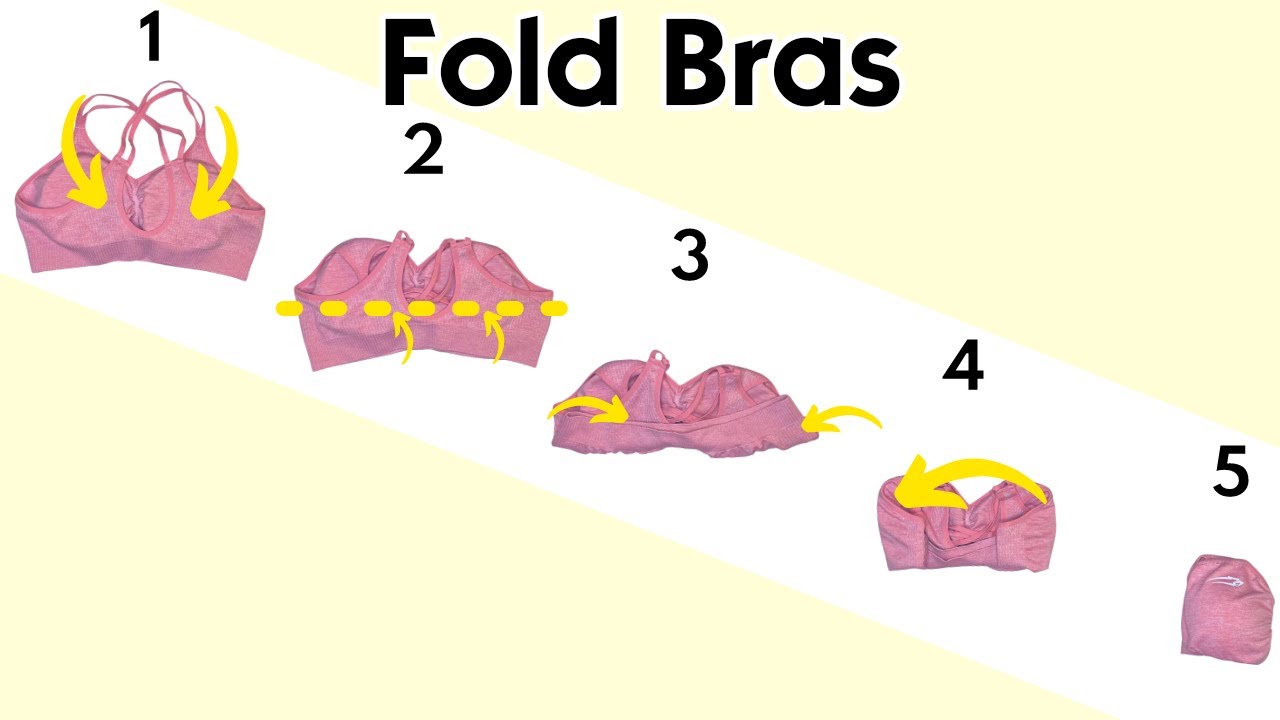 How To Fold A Sports Bra?