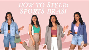 How To Wear A Sports Bra As A Top?