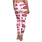 colorful lips Leggings by Tshirt Unlimited