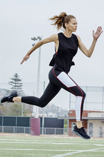 Women's Active High Rise Side Pocket Colorblock Legging (S-L) - solowomen